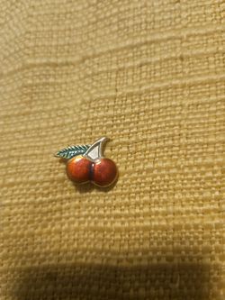 Cute cherries  brooch