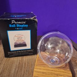 Premier Ball Display By SMI Wood Is Oak-$8.00