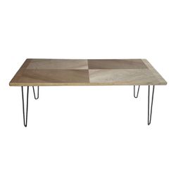 Modern Coffee Table with Hairpin Legs