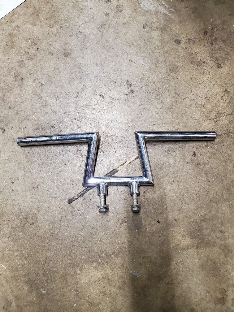 Z Bars Harley Davidson Sportster Bobber Chopper Motorcycle Handlebars