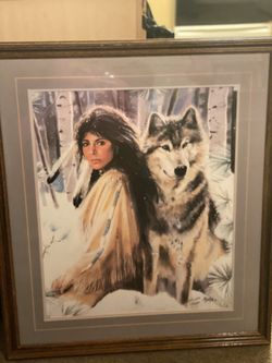 Oak frame Art
