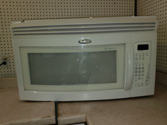 Whirlpool Gold microwave over the stove mount