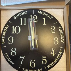 Glow In Dark Wall Clock