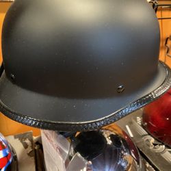 New Low Profile Dot German Motorcycle Half Helmet $80