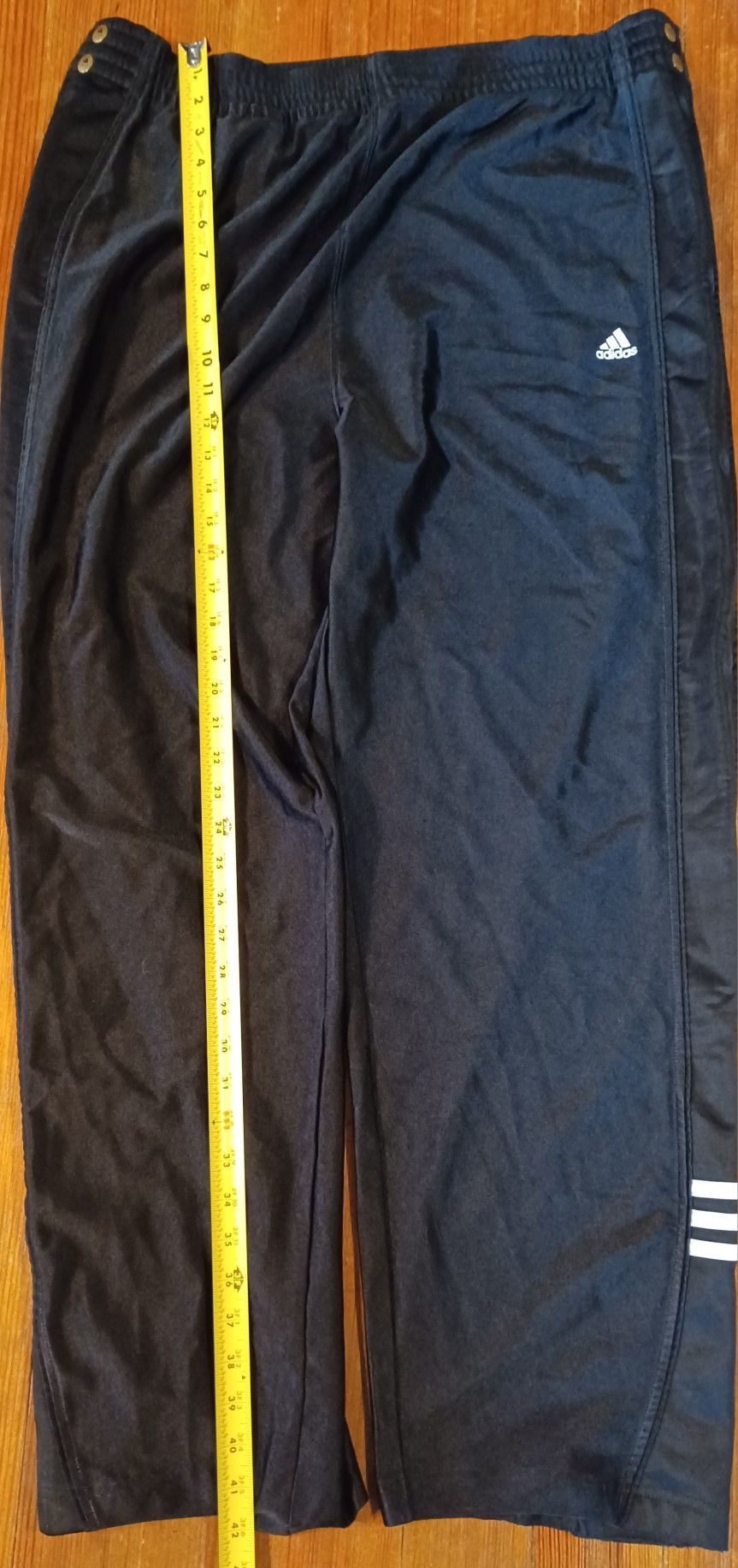 Men's Size Xlarge Adidas Pants Basketball Tear Away Warm Up Active Gear