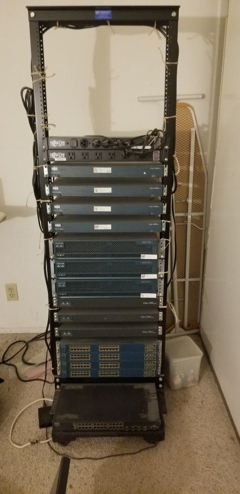 Cisco Study Rack