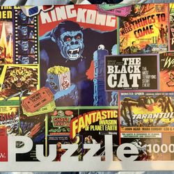 Brand new 1000 Piece Cassic Horror Movie Puzzle