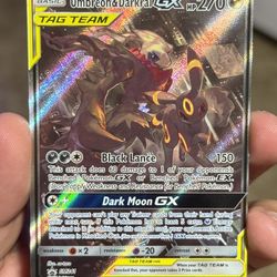Umbreon And Darkrai GX Tag Team Promo LP