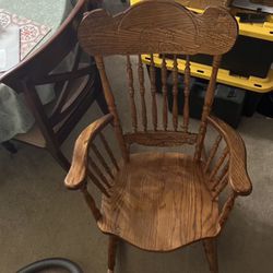 Rocking chair (Solid Oak)