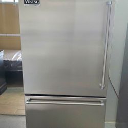 ✨ Viking Professional 36” Stainless Steel Bottom Freezer Refrigerator ✨