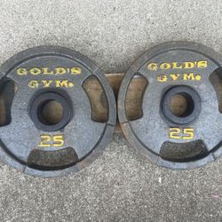 Olympic Weight Plates pair of 25s