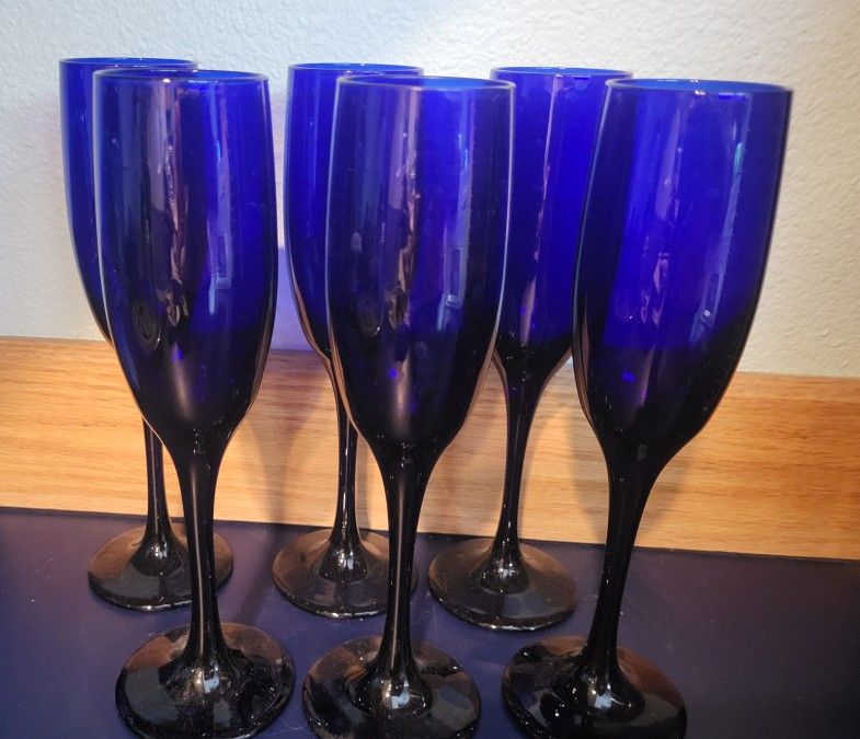 Vintage Champagne Glasses