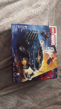 Spider-Man prison transport chase Lego