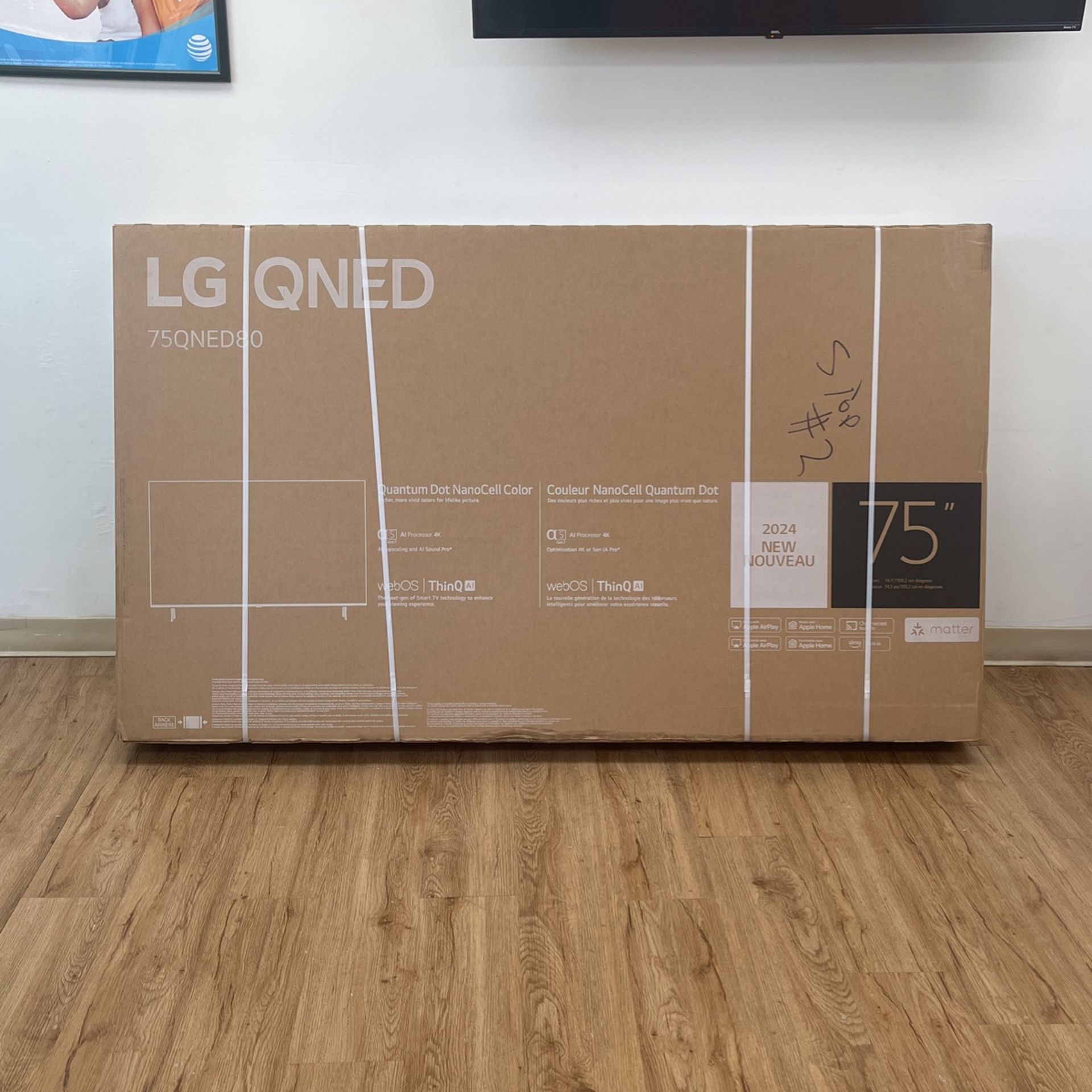 LG QNED 75”