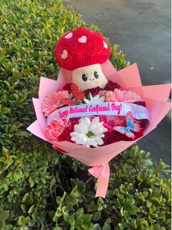 National girlfriend day bouquet ramo de Flores