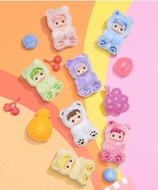 100% Authentic Hachipupu Gummy Bear Blind Box