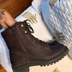 Harley Davidson Women’s Leather Brown Boots Size 7