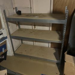 3 Level  Metal Shelves 