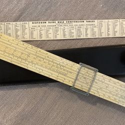 Collector’s Dietzgen Slide Rule – Mid-Century Engineering Instrument