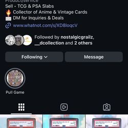 One Piece Vintage Graded Slabs