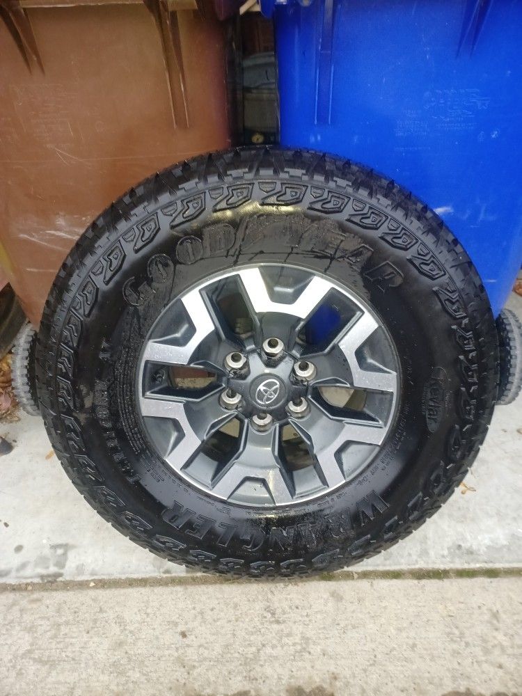 Toyota Tacoma Factory Wheels & Tires