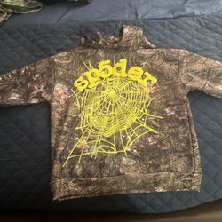 Sp5der OG Web Hoodie Real Tree