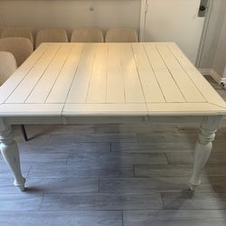 Farm Style Dining Table w/ Extension