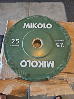 Plates,,Disc 25 pounds new