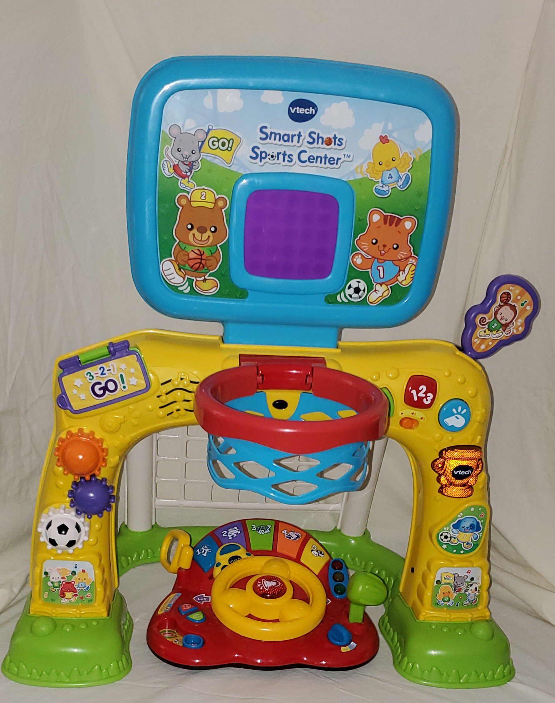 VTech Smart Shots Sports Center and VTech Turn and Learn Driver