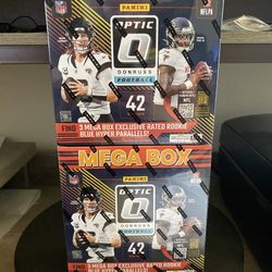 Optic Donruss 2024 NFL MEGA BOX Lot Of 2