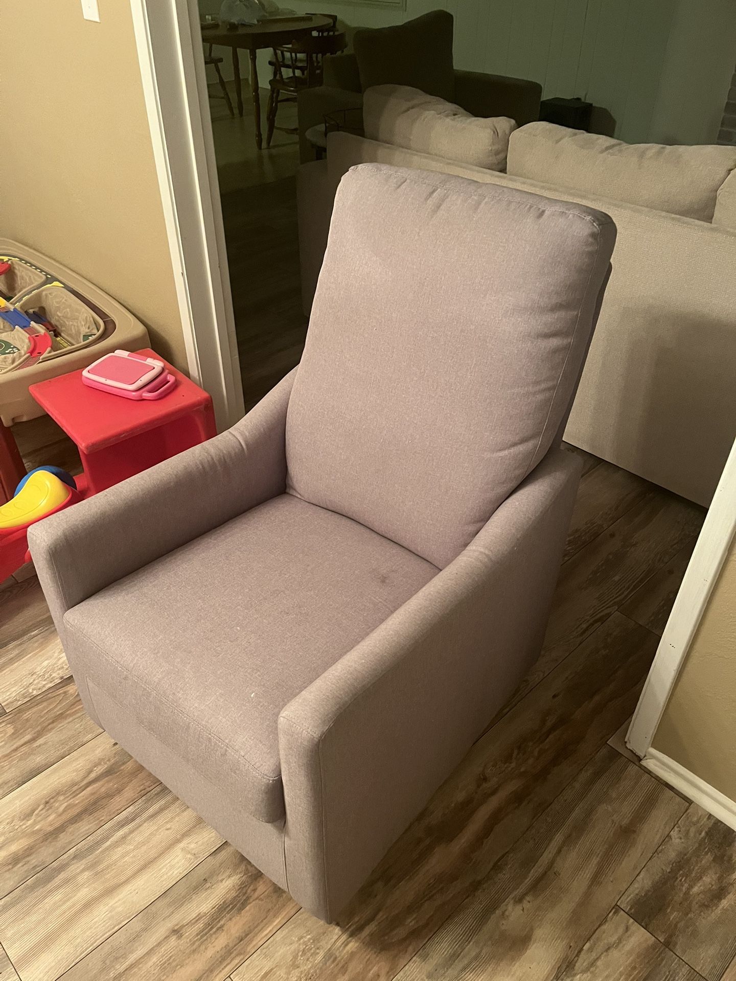Gray Nursery Rocking Chair $75 OBO