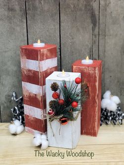 Wooden Candle stick