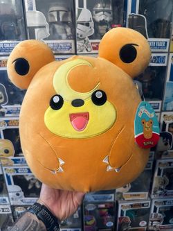 Squishmallows Pokémon Teddiursa Plush