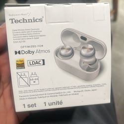 Panasonic Technics AZ100 Silver Premium True Wireless Earbuds Noise Canceling