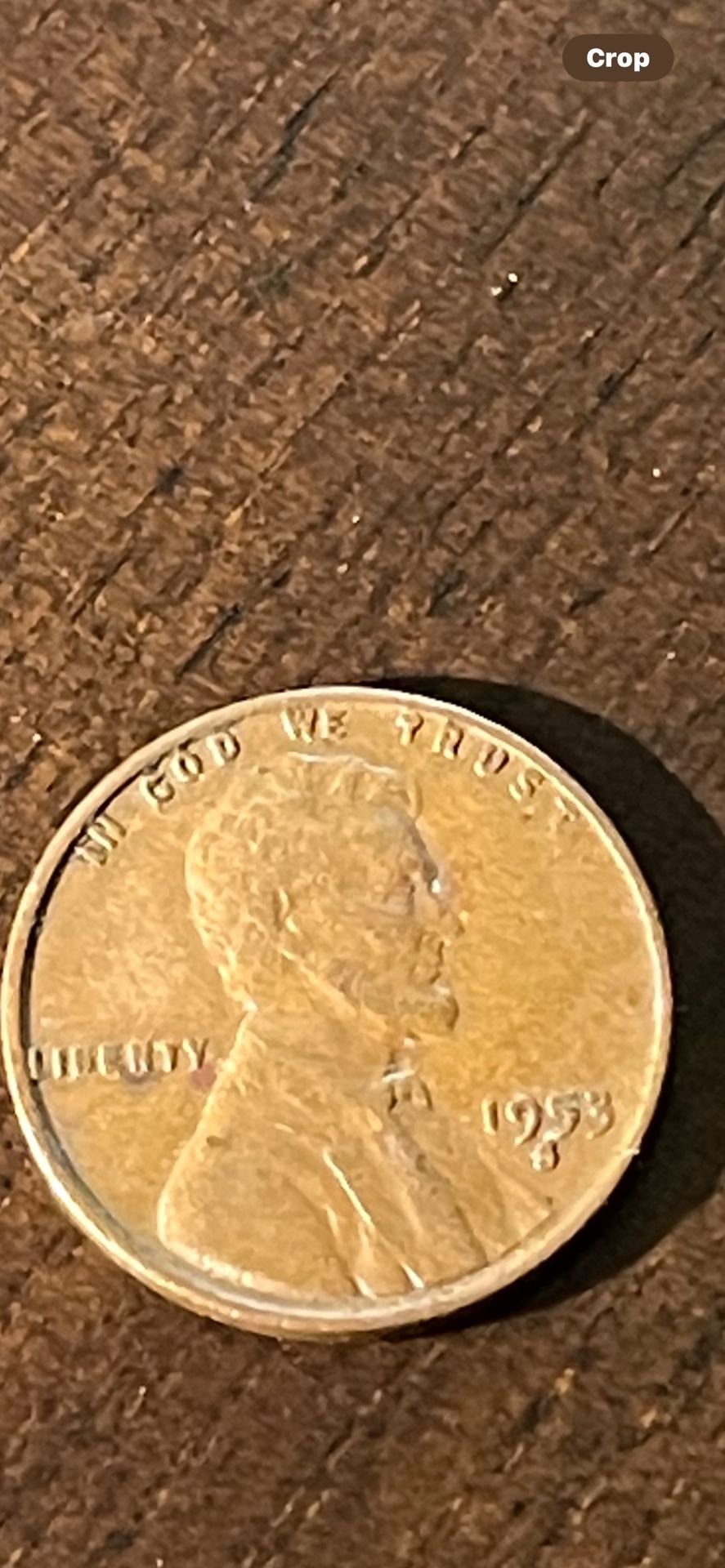 1953 S Wheat Penny