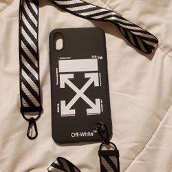 New Off-White iPhone X/Xs Max phone case