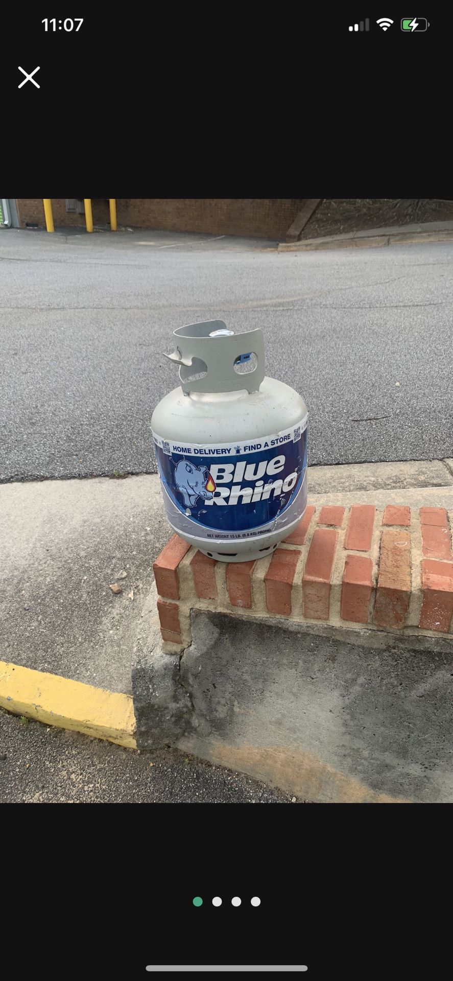 Blue Rhino Full Propane Tank 🦏
