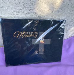 In Loving Memory Memorial Guest Book