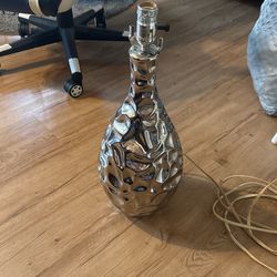 Vintage Lamp, Silver