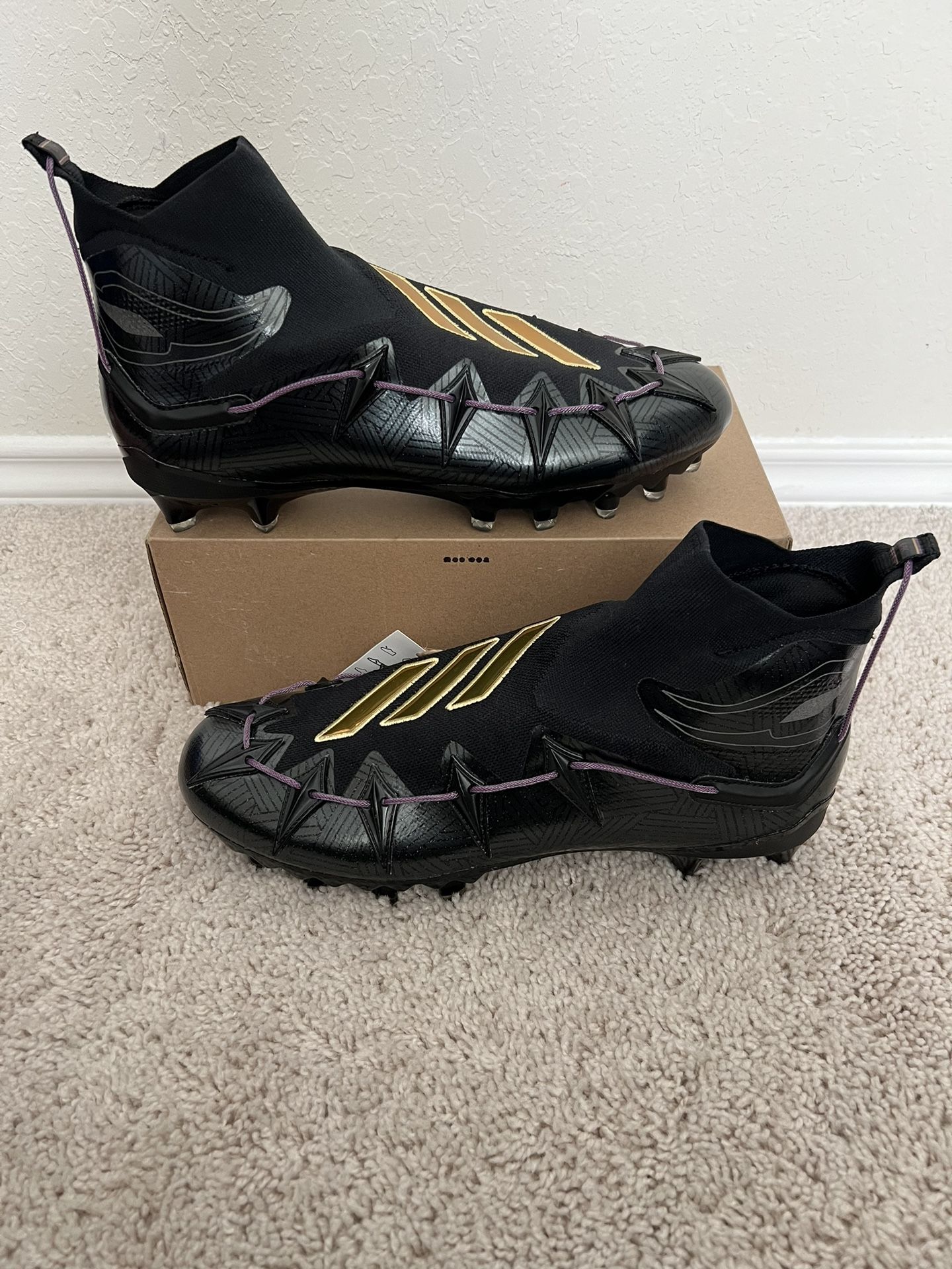 adidas Freak Ultra Football Cleats Marvel Black Panther