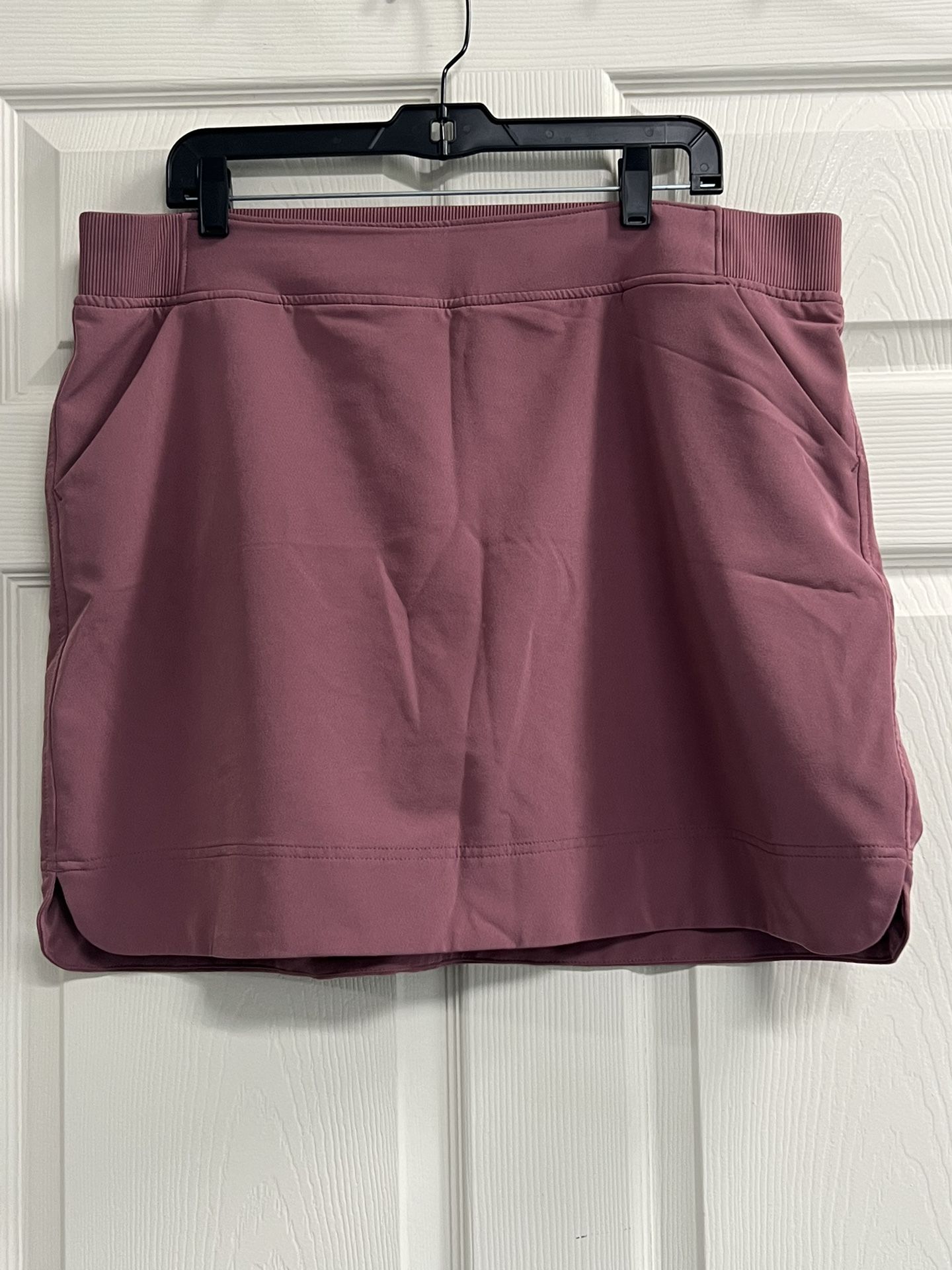 32 DEGREE COOL Skort Skirt Dusty Rose - Size XL - EUC