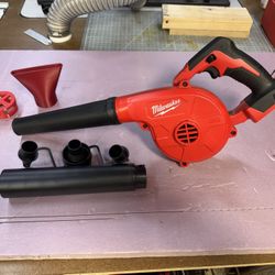 M18 Compact Blower - Perfect - With Extra Attachments 