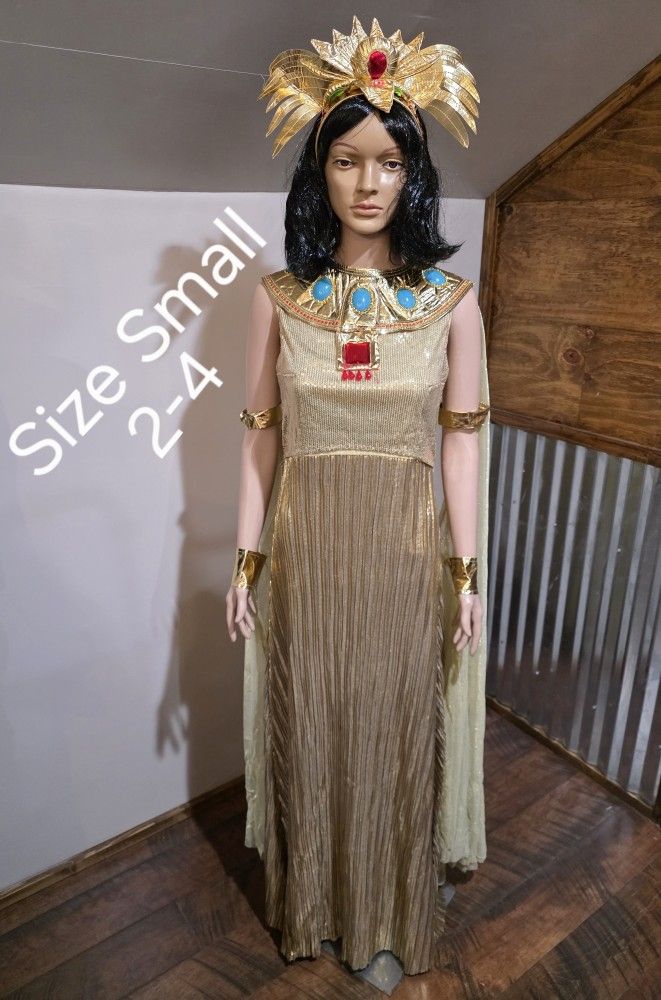New Adult Costume Golden Cleopatra
