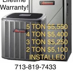 16 SEER TRANE  AC SYSTEMS
