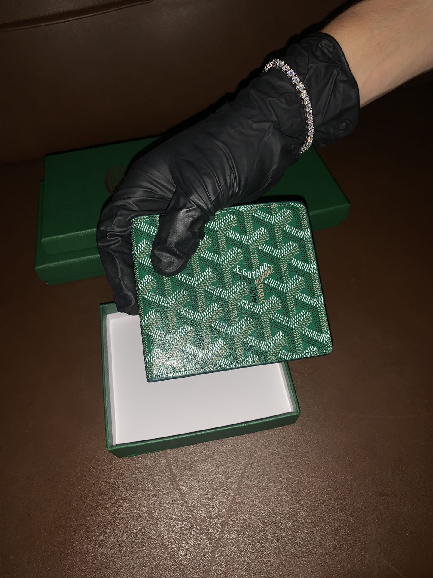 GOYARD VICTOIRE WALLET - Green