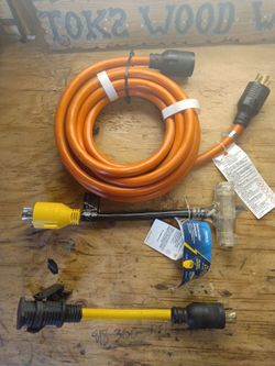 Generator Extension Cord and Adapter Set