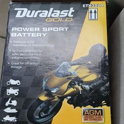 Duralast GOLD MOTO BATTERY