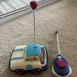 Rally Ripster Vehicle One Button Remote Control Light Up Toy Car for Babies and Toddlers