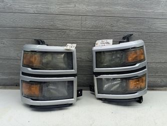 2014-2015 Chevy Silverado 1500 Headlights / Headlamps OEM