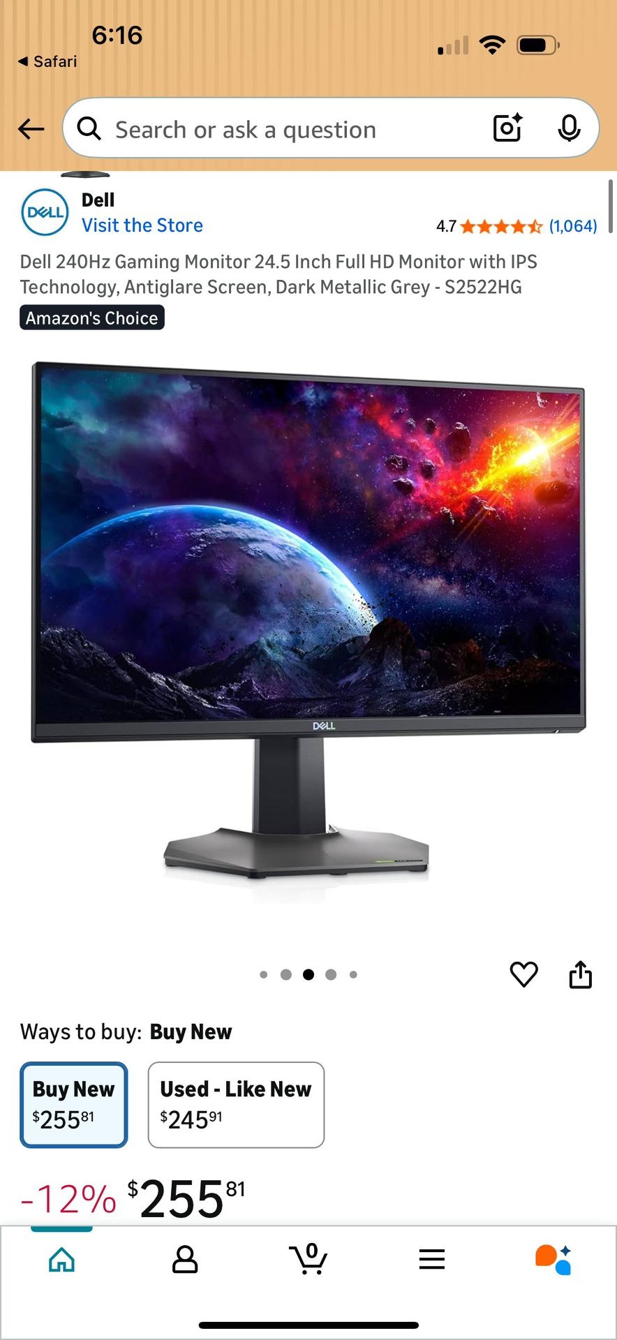 Gaming Monitor, Keyboard, Wireless Gaming Mouse